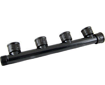 Magnetventilverteiler 4 Fach